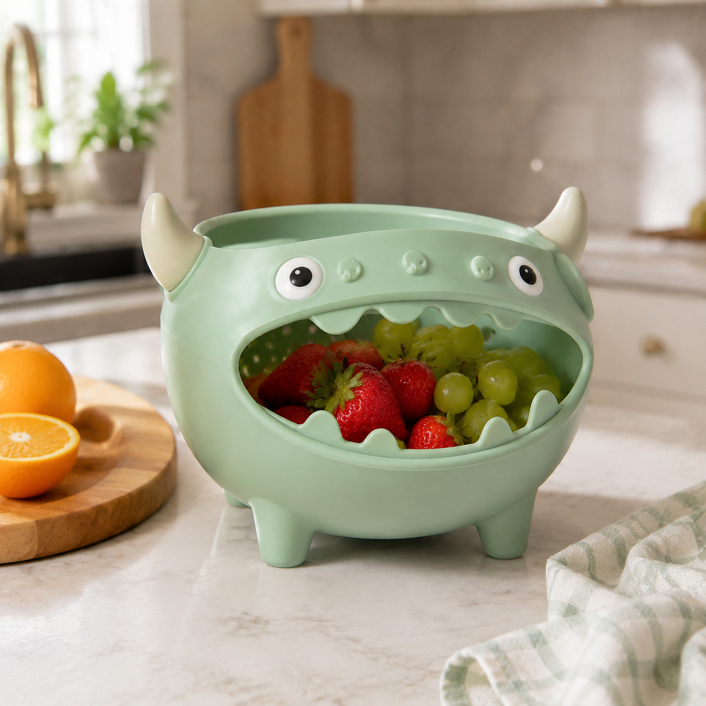 Monster Mouth Colander Bowl