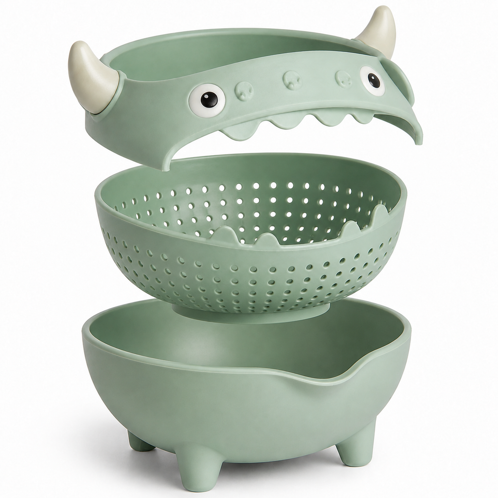 Monster Mouth Colander Bowl