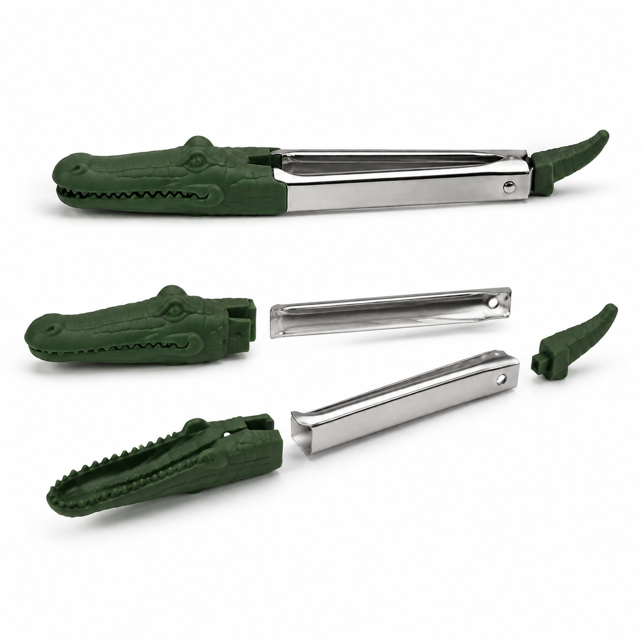 Crocodile Snap Kitchen Tongs