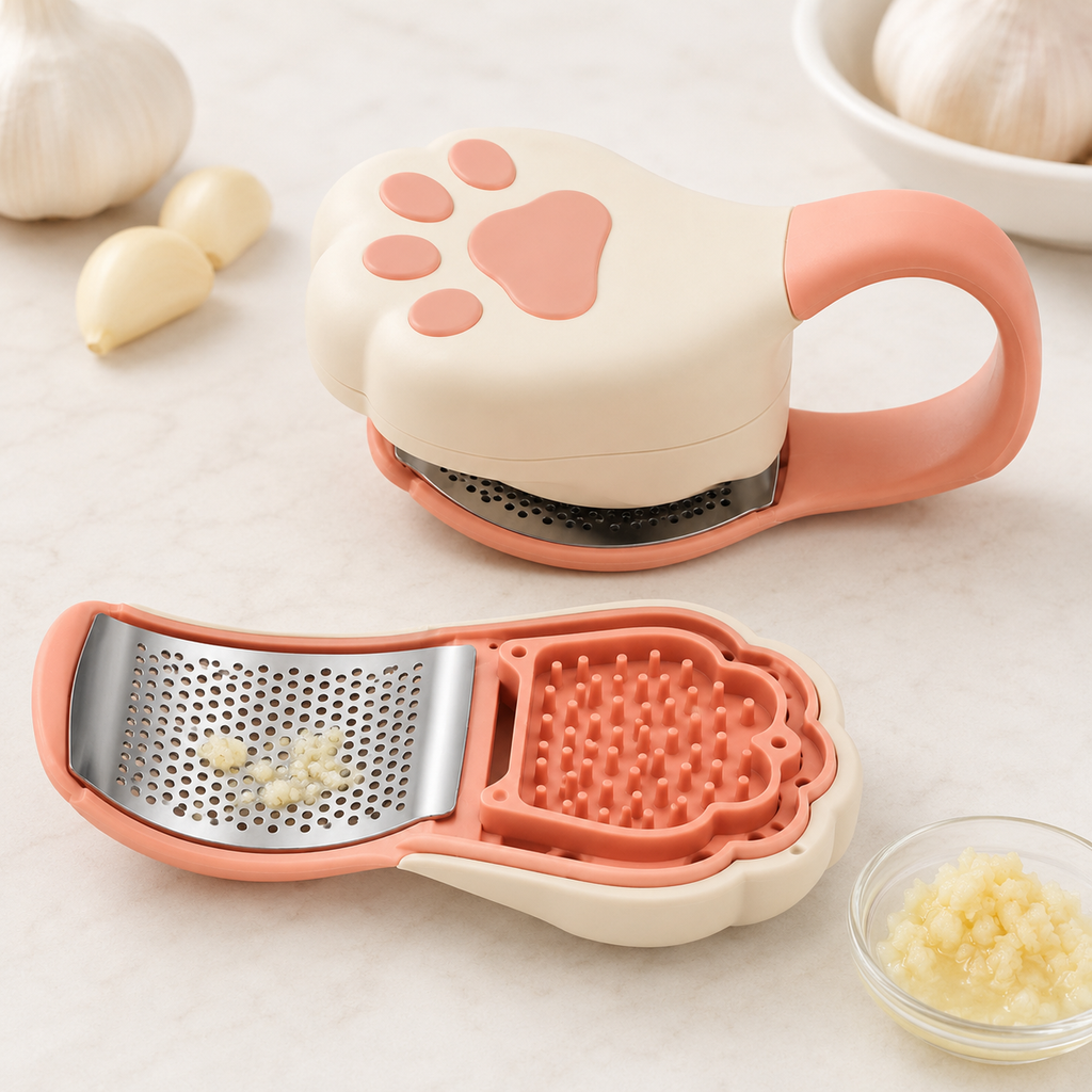 Cat Paw Rocker Garlic Press