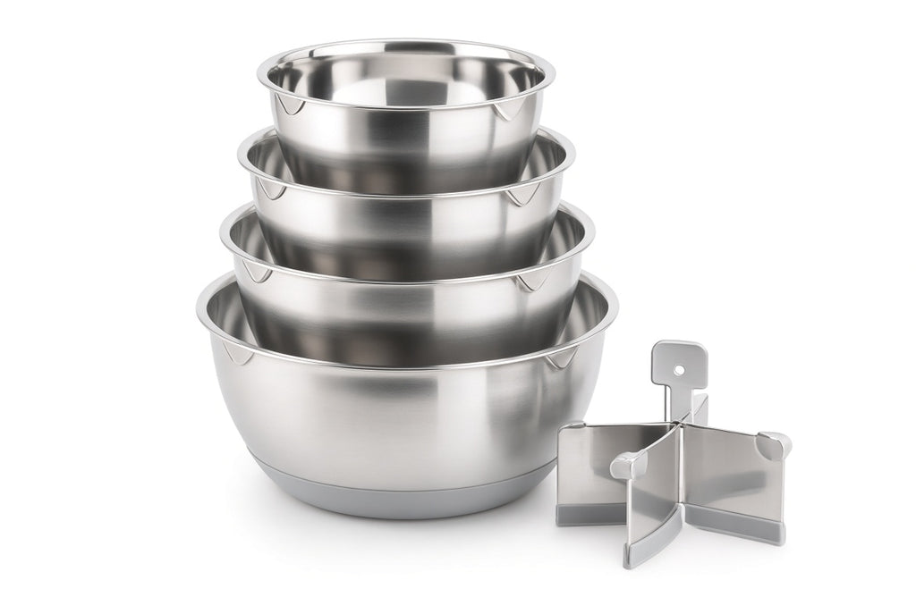 Nesting Stainless Steel Prep Bowl Set, 4-Piece
